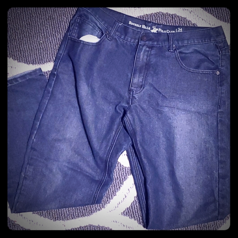 Drk blue jeans , 34